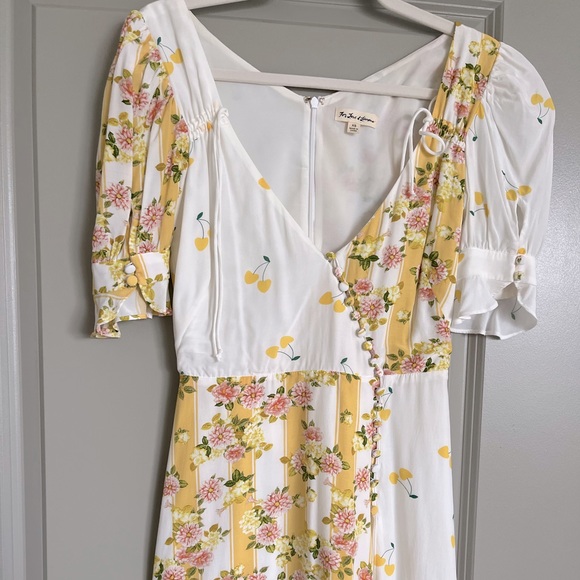 For Love & Lemons Savannah Wrap Mini Dress - Picture 3 of 4